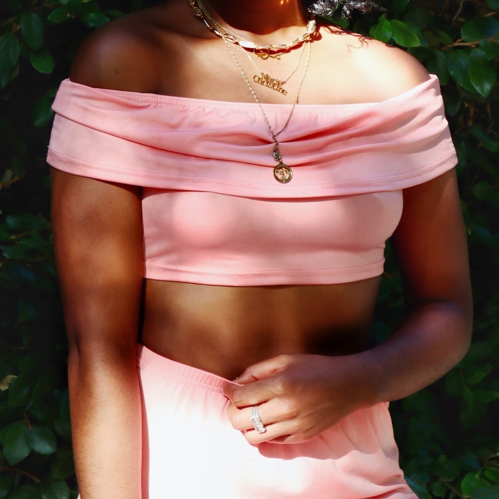 Peach Two Piece Set - Picture 3 of 3